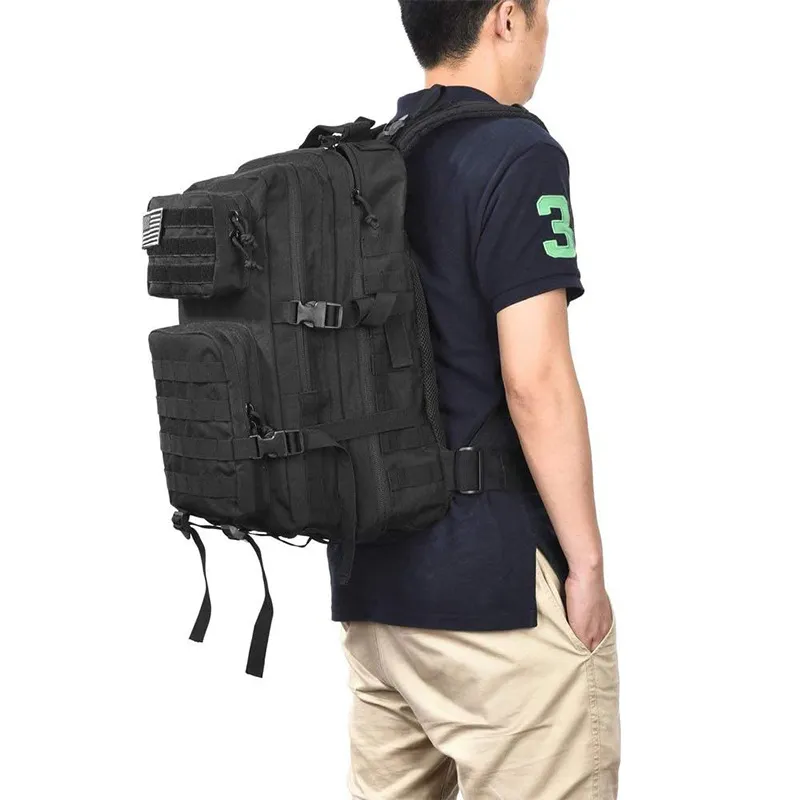 Factory Tactical Style Backpack High Quality Camping Hiking Travel Backpack