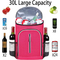 Customized New Outdoor Travel Camping Large Capacity Ice Bag Beer Red Wine Cooler Bag Backpack