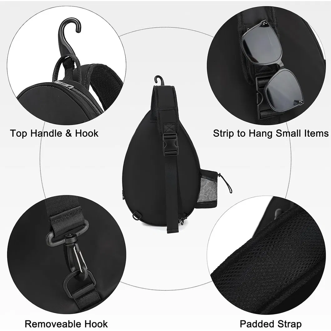 Factory Wholesale Fashionable Tennis Equipment Bag Badminton Racket Bag