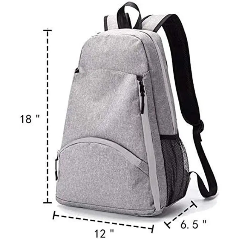Factory Customized New Fitness Bag Tennis Racket Backpack Waterproof Oxford Cloth Leisure Sports Backpack