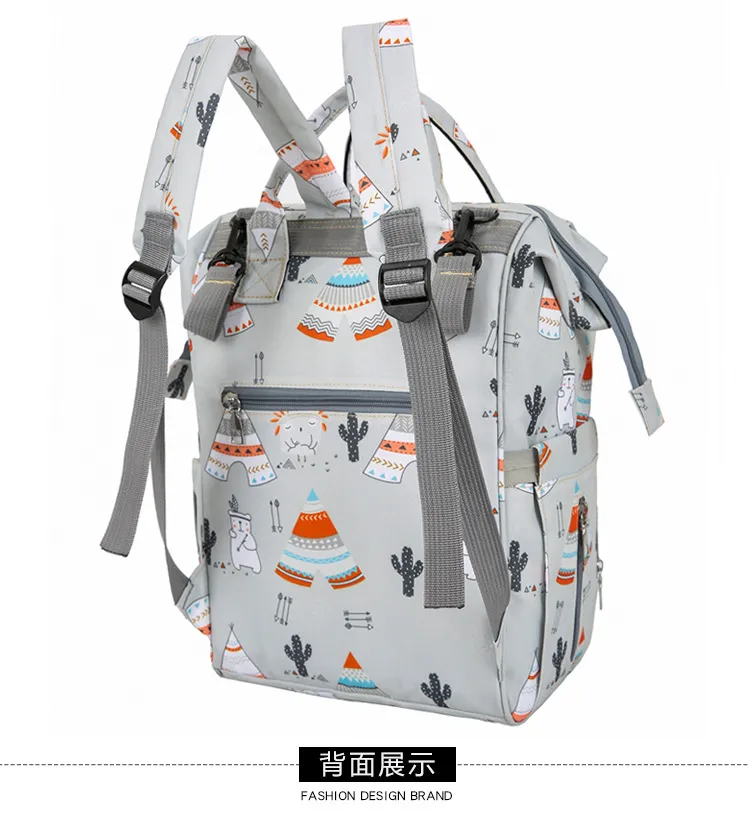 2024 New Mommy Bag for Mothers and Babies Fashion Handheld Large Capacity Diaper Backpack