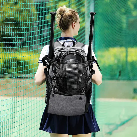 Baseball Backpack Softball Equipment Bat Bag Helmet Backpack