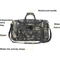 Cross Border New Tactical Camouflage High-Capacity Portable Fitness Bag Travel Storage Bag with Independent Shoe Compartment