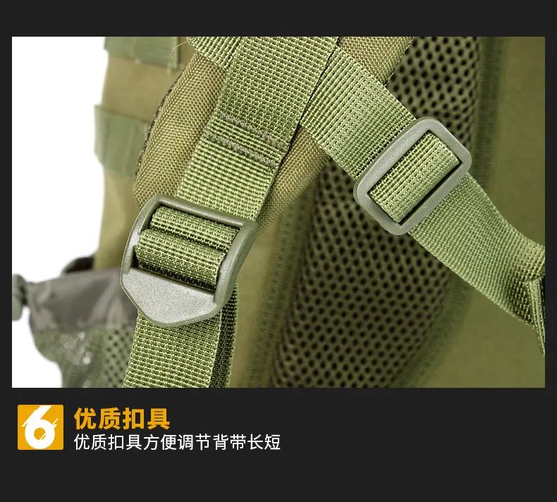 Tactical Outdoor Medical Backpack Large Capacity Camping Mountaineering Backpack