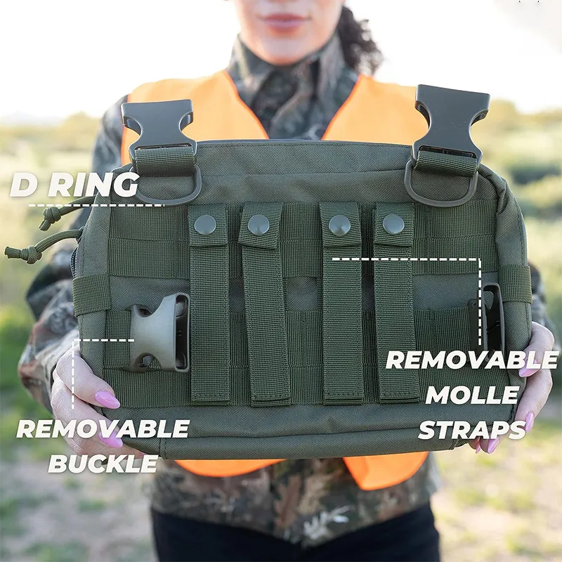 Factory Tactical Style Camo Chest Bag Multi Functional Storage Fantasy Bag