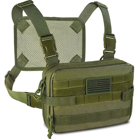 Factory Tactical Style Camo Chest Bag Multi Functional Storage Fantasy Bag
