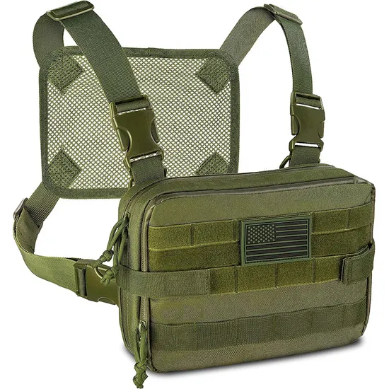 Factory Tactical Style Camo Chest Bag Multi Functional Storage Fantasy Bag