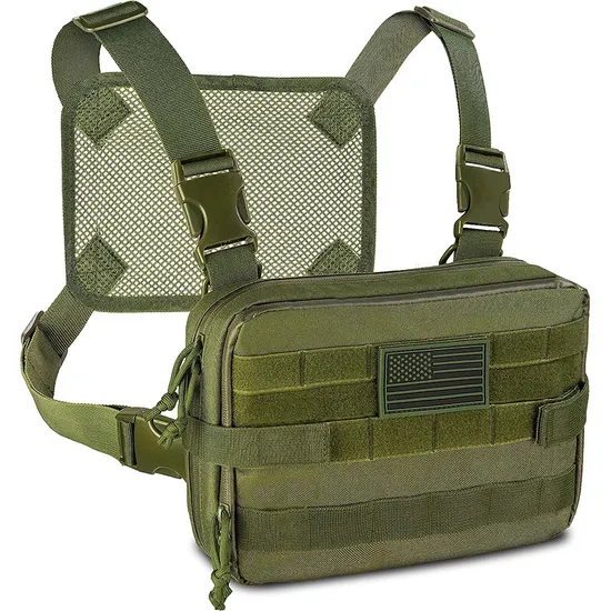 Factory Tactical Style Camo Chest Bag Multi Functional Storage Fantasy Bag