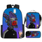 Skifidi Toilet Man Mock Book Bag for Primary and Secondary School Students Shoulder Bag Pen Bag Backpack Three Piece Set