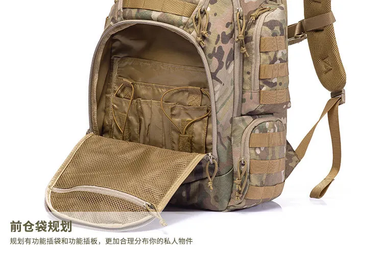 Factory Customized Tactical Camouflage Waterproof Outdoor Sports Backpack