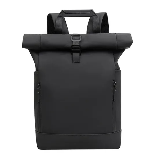 Men Large Capacity Outdoor Roll Top Leisure Travel Backpack