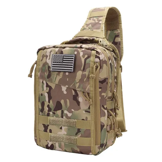 Tactical Shoulder Bag Outdoor Multi Functional Shoulder Crossbody Bag