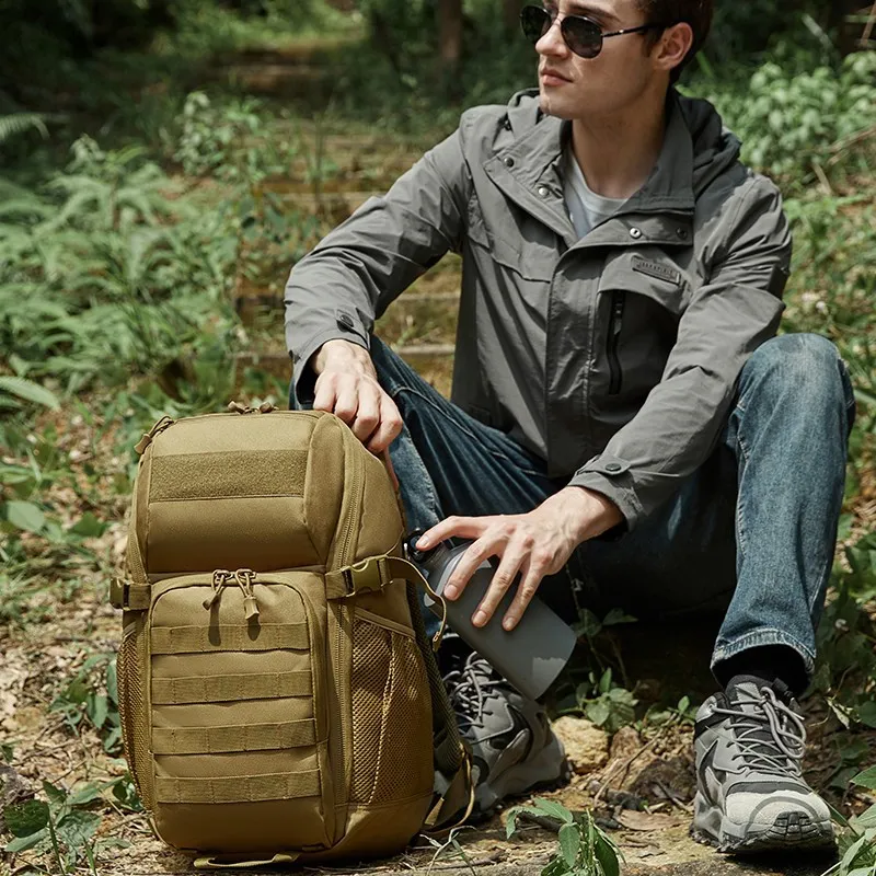 Camouflage Tactical Backpack Leisure Waterproof Large Capacity Backpac