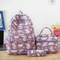 New Fashion Cartoon Backpack Large Capacity Three Piece Set for Primary and Secondary School Students