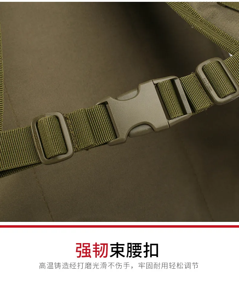 Large Capacity Multifunctional Camouflage Backpack for Hiking and Mountaineering