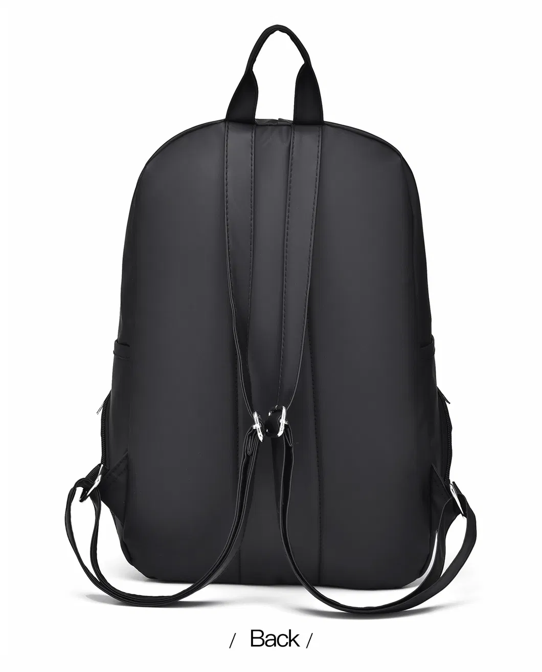 Men&prime;s Leather Film Waterproof Material Leisure Business Backpack