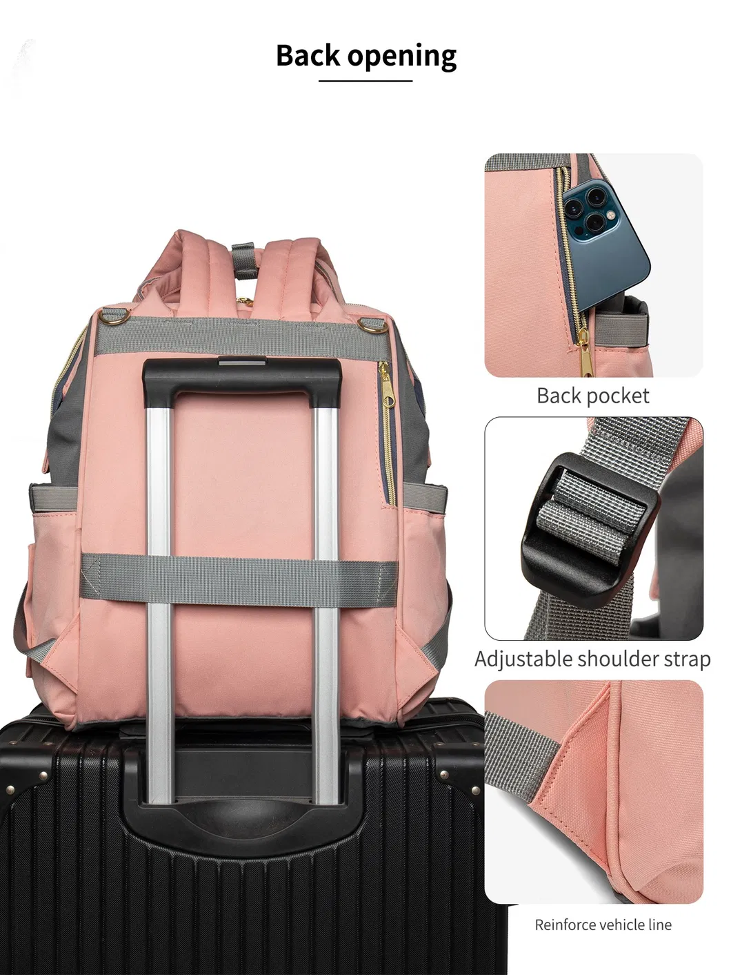 Mommy Bag New Fashionable Multi Functional Diaper Bag
