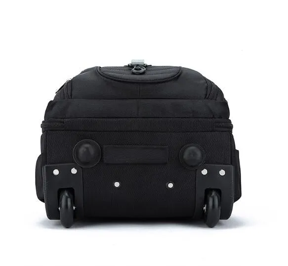 Men Wholesale Customized Wheel Trolley Travel Bag Backpack Laptop Backpack School Backpack