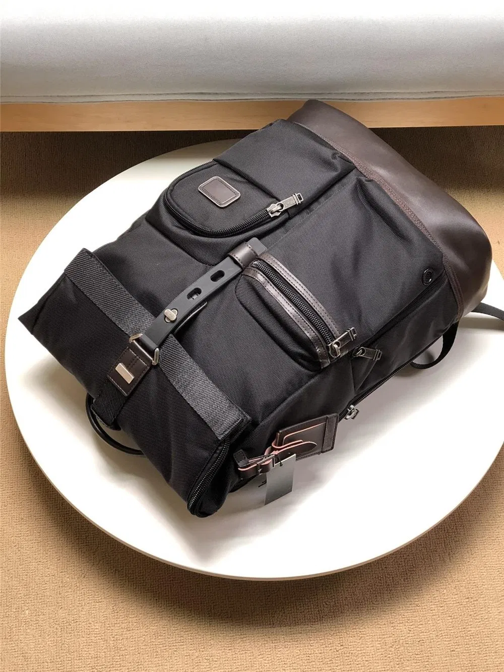 Men&prime;s Backpack Business Leisure Computer Backpack Large Capacity Travel Bag