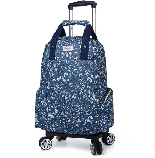 Travel Laptop Backpacks with Wheels Men School Backpack Trolley Business Backpack Suitcase for Travel