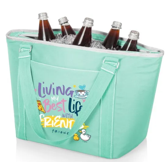 Promotional Insulated Lunch Cooler Bag, Beach Bag Picnic Reusable Lunch Bags for Women, Men, Kids Eco-Friendly Gifts Cool Bag with Zipper Water-Resistant