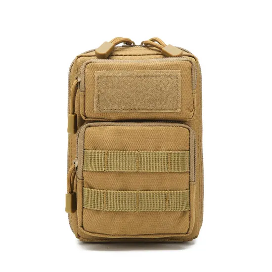 Multi Functional Sports Waist Bag Tactical Cycling Camouflage Oxford Cloth Mobile Phone Bag