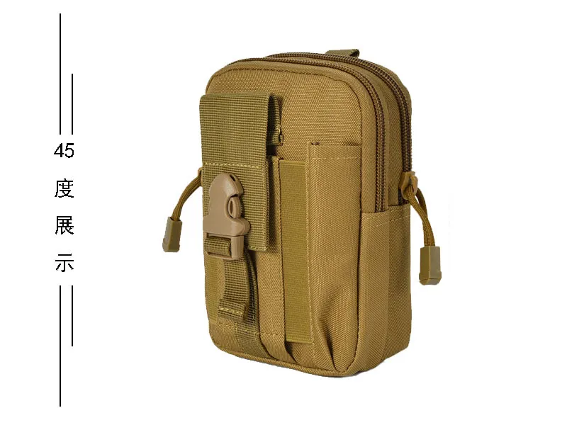 Waist Bag Running Tactics Outdoor Sports Phone Oxford Camo Mountaineering Cycling Waist Bag
