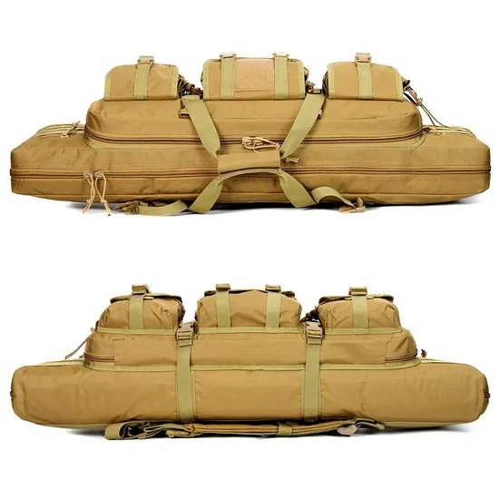 New Camouflage Outdoor Tactical Multifunctional Bag Long Gun Holster Fishing Gear Storage Bag