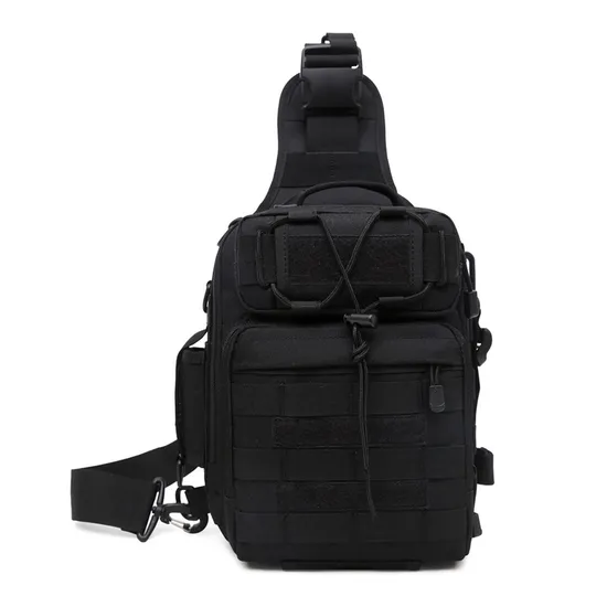 Outdoor Camouflage Shoulder Bag Cycling Chest Bag Multifunctional Cross Bag