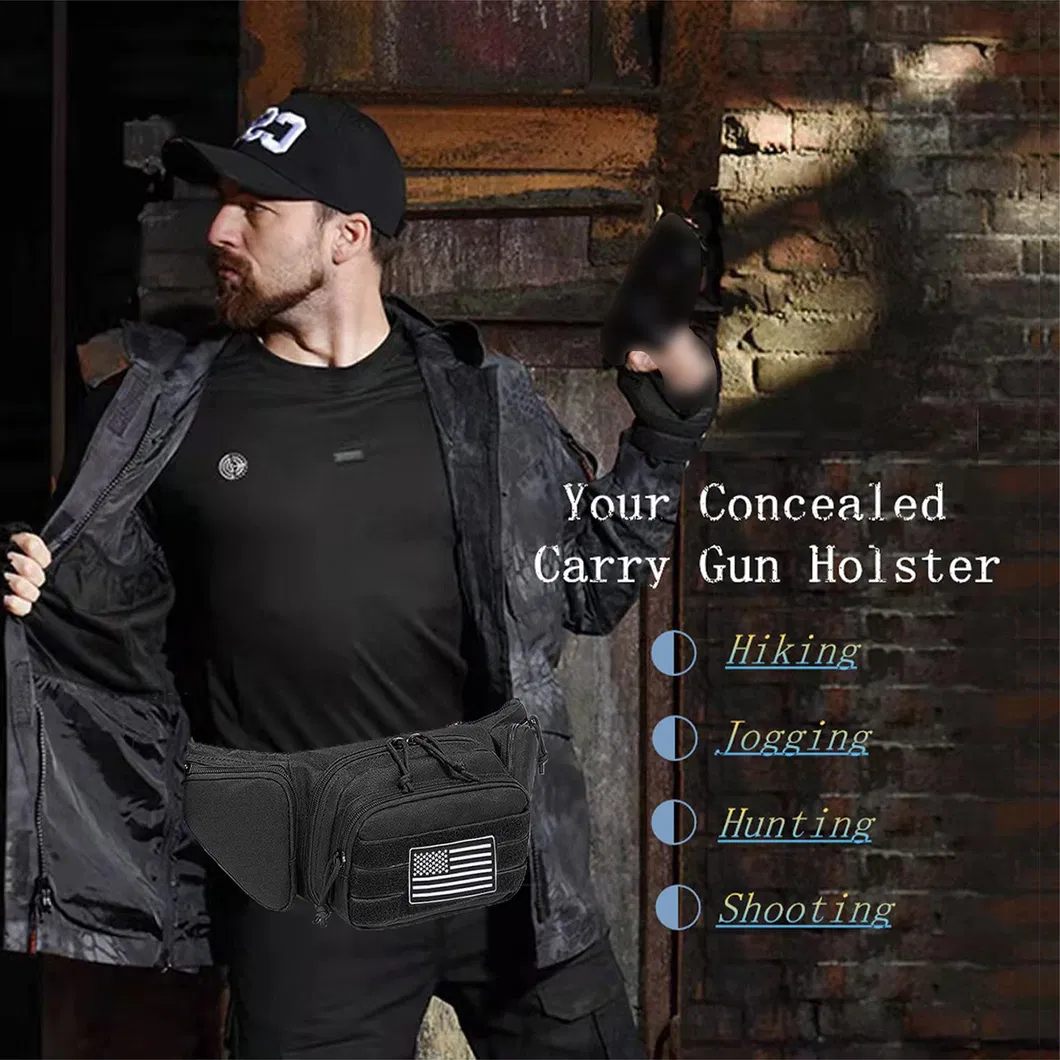 Tactical Waist Bag Shoulder Bag Riding Waterproof Multi-Function Waist Bag