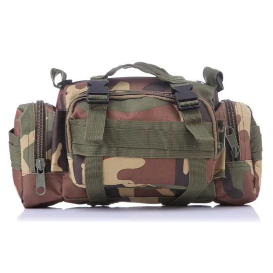 Camouflage Outdoor 3p Crossbody Waist Bag Leisure Sports Tactical Bag