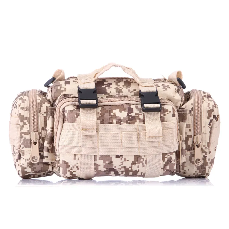 Camouflage Outdoor 3p Crossbody Waist Bag Leisure Sports Tactical Bag