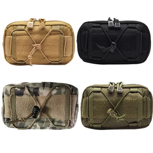 Wholesale Molle Accessory Bag Tactical Waist Bag Multifunctional Mobile Phone Bag Camouflage Hanging Bag