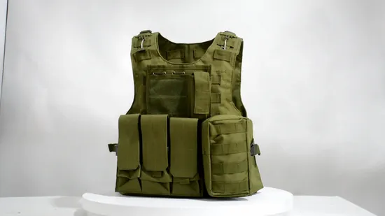 Jungle Field Equipment Training Safety Vest Multi Functional Camo Outdoor Quick Dismantling Tactical Vest