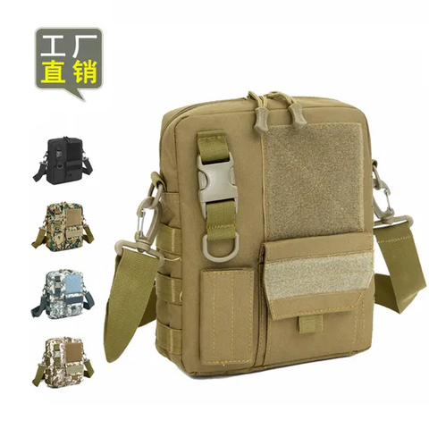 Factory Customized Casual Outdoor Bags Tactical Men′s Bags Travel Shoulder Bags