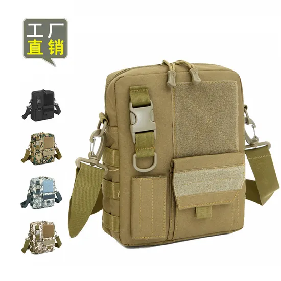 Factory Customized Casual Outdoor Bags Tactical Men′s Bags Travel Shoulder Bags
