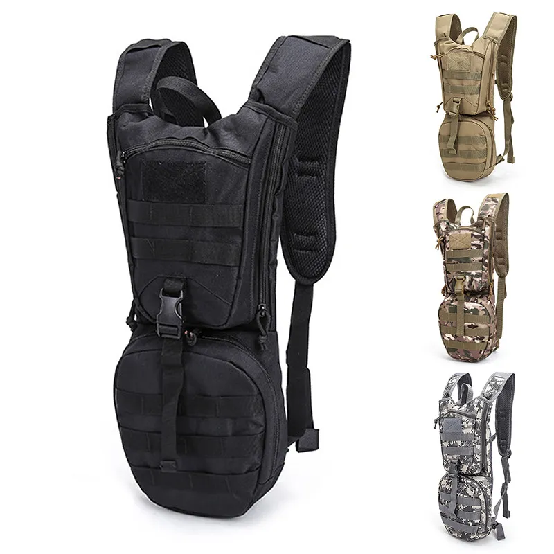 Outdoor Sports Water Bag 3000ml Cycling Mountaineering Hiking Sports Backpack Molle Tactical Backpack