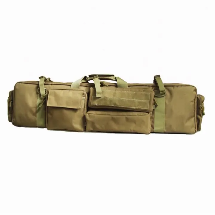 New Outdoor Tactical Load Carrying Bag M249 Large Double Layered Single Shoulder Gun Bag