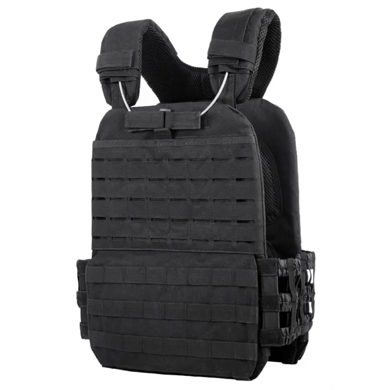 Quick Decomposed Tactical Vest Black Multi Functional Camo Outdoor Tactical Vest
