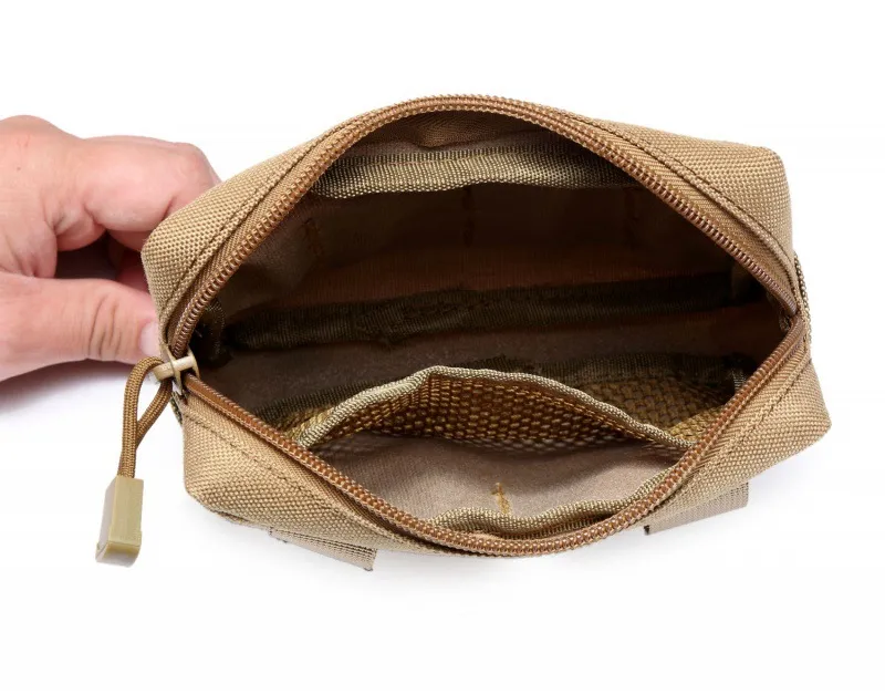 600d Outdoor EDC Toolkit Molle Camouflage Waist Bag Multifunctional Phone Bag