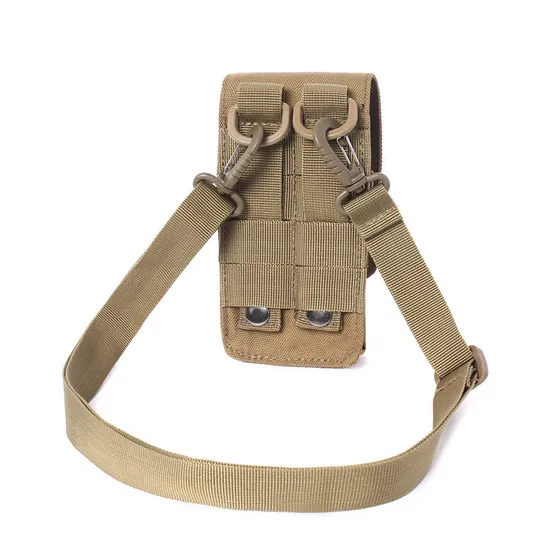 6-Inch Mobile Phone Bag with Multifunctional Accessories Waist Bag Outdoor Leisure Tactical Crossbody Bag