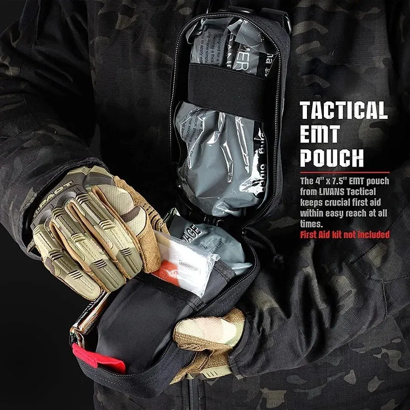 Portable First Aid Kit for Outdoor Sports EMT Molle Accessory Kit Tactical Kit