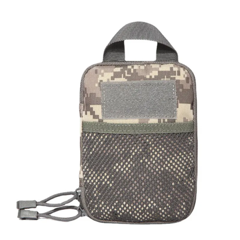 Molle Accessory Bag, Camouflage Waist Bag EDC Toolkit Medical Emergency Kit