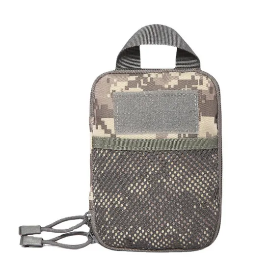 Molle Accessory Bag, Camouflage Waist Bag EDC Toolkit Medical Emergency Kit