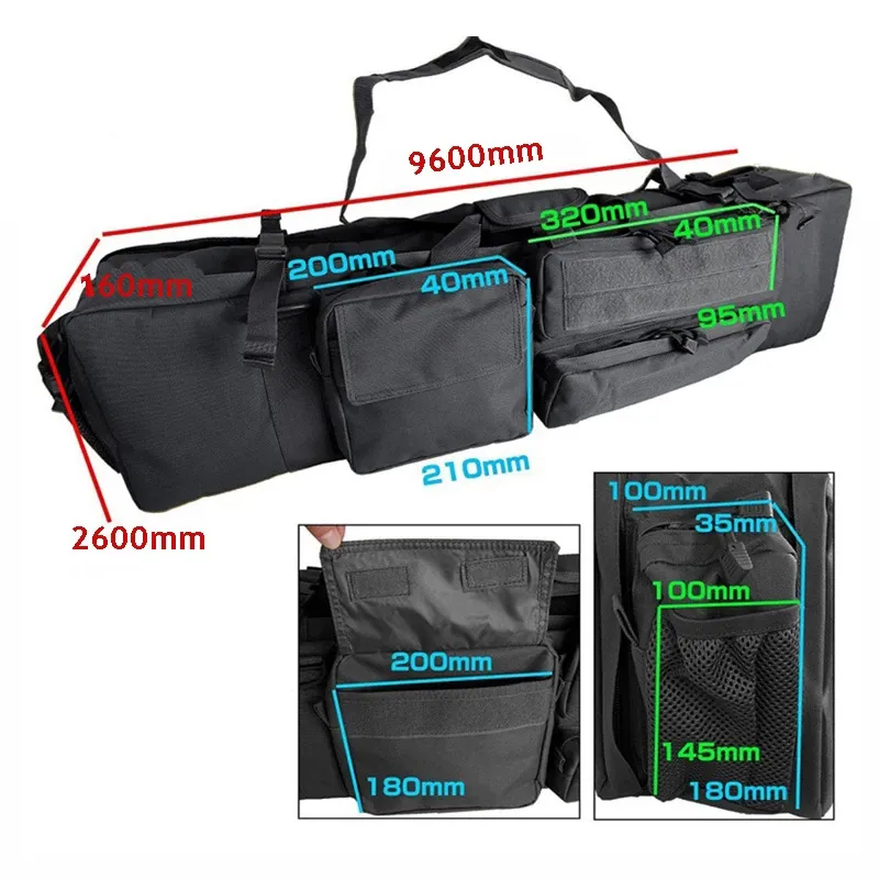 Factory Customized Tactical Outdoor Carrying Bag Gun Holster Bag Hunting Training Camping Bag