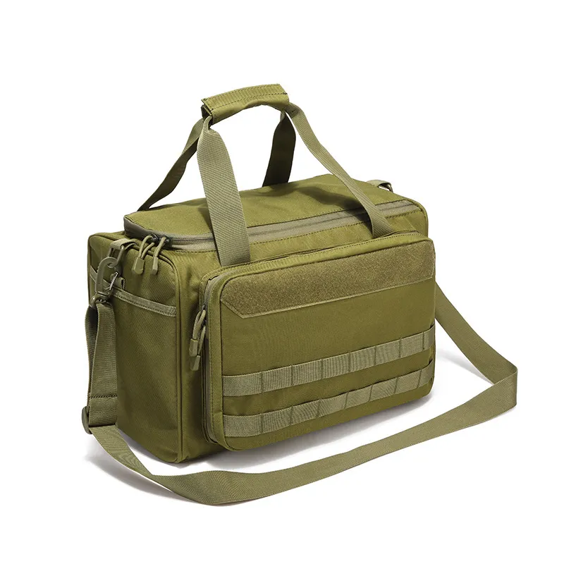 600d Tactical Gun Bag Outdoor Anti Splash Handbag Sports One Shoulder Multifunctional Camouflage Storage Bag