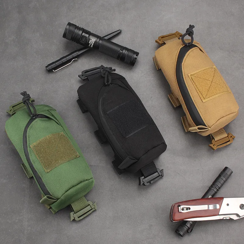 Tactical Portable Outdoor Mountaineering and Hiking Mobile Phone Bag EDC Accessory Kit Shoulder Strap Hanging Bag
