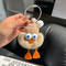 Promotional Gift Car Key Handbag Accessories Gift Key Ring Custom Cute Cartoon 3D Plush Keychain