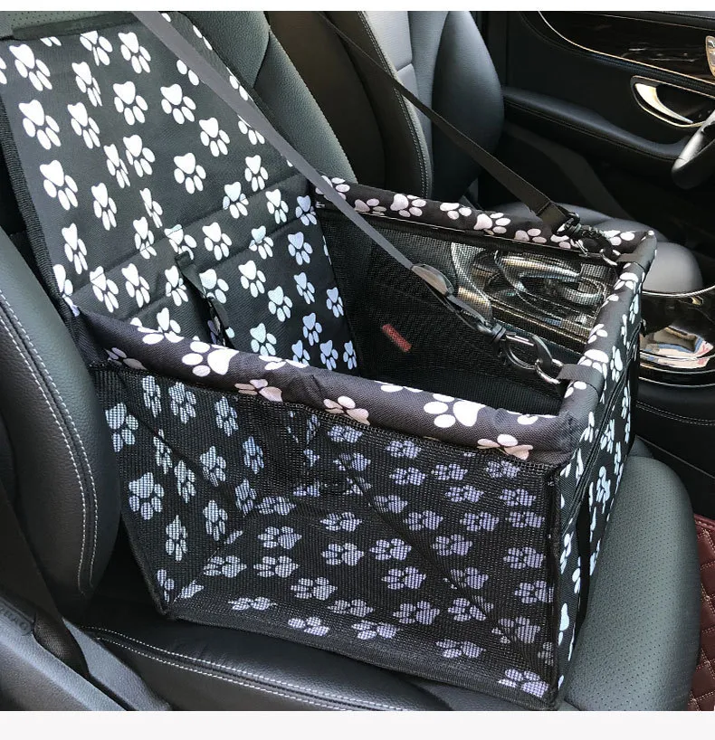 Waterproof Mesh and Oxford Collapsible Dog Sling Carrier Car Dog Travel Bag Pet Carrier