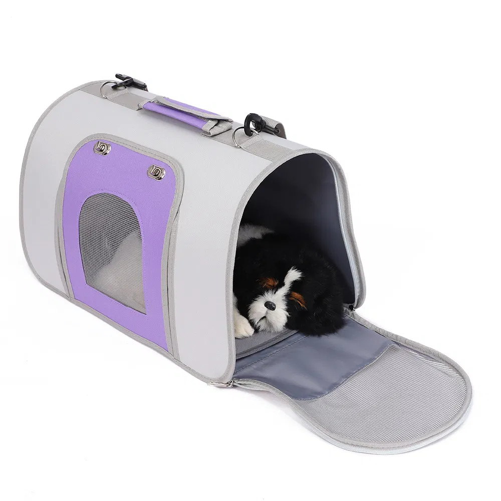 Custom Portable Folding Pet Bag Breathable Pet Travel Bag